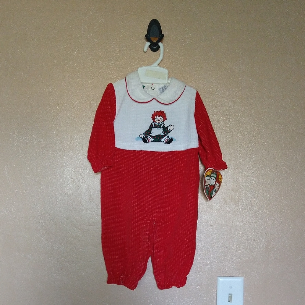 Snowden And Friends Raggedy Ann Red Footie